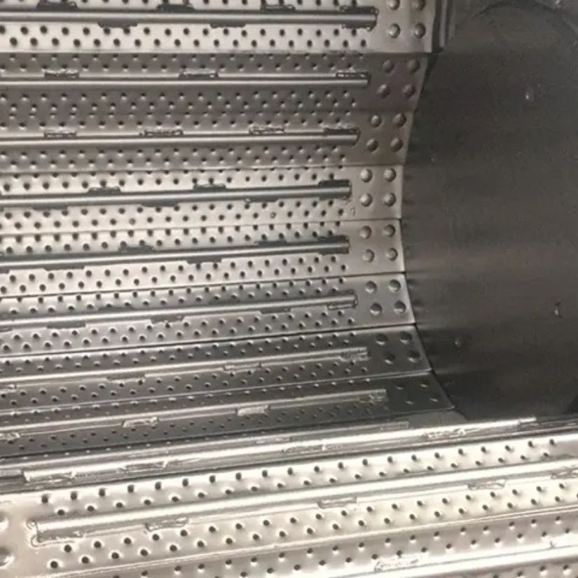 Máquinas de Jateamento por Tamboreamento com Esteira de Borracha de Aço.