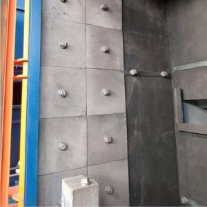 Placa de Revestimento Interno para Máquinas de Jateamento